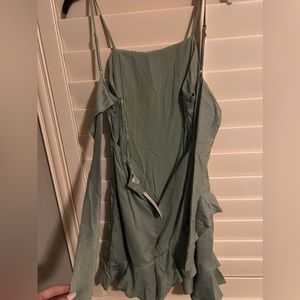 Green Francesca’s Tie back dress